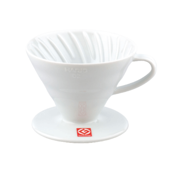 Hario v60 Ceramic Coffee Dripper 02 White